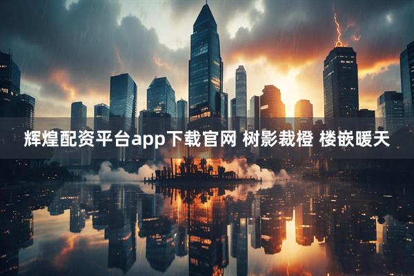 辉煌配资平台app下载官网 树影裁橙 楼嵌暖天