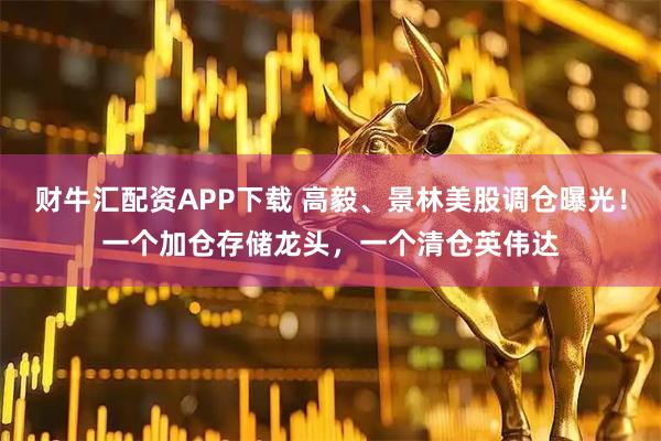 财牛汇配资APP下载 高毅、景林美股调仓曝光！一个加仓存储龙头，一个清仓英伟达